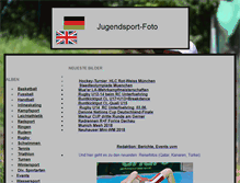 Tablet Screenshot of jugendsport-foto.de